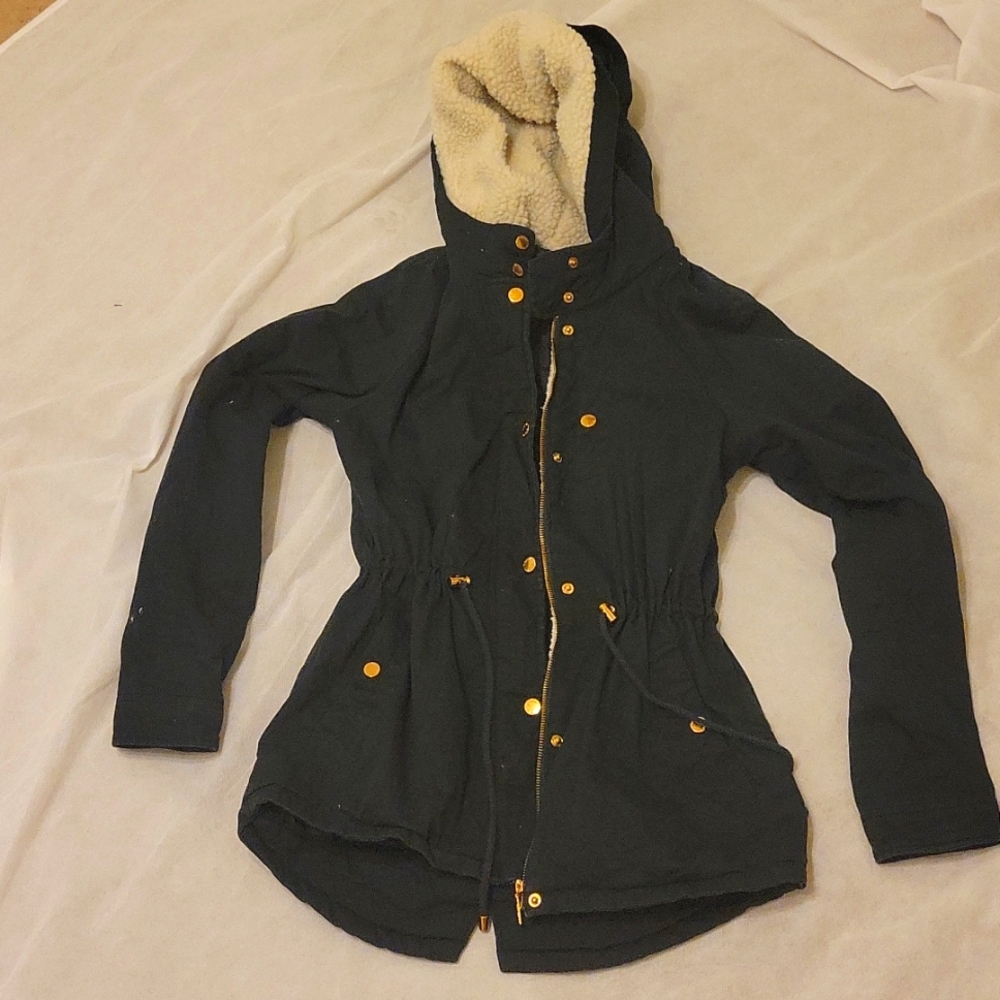 Juniors' Hooded Anorak Jacket, to clear my closet
